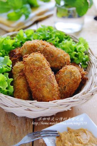 咖喱牛肉可乐饼的做法