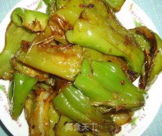 虎皮青椒的做法