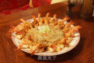 蒜蓉开背虾的做法