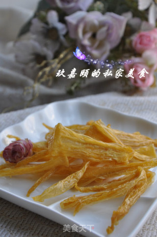 豆浆机版自制腐竹的做法