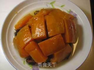 冰糖南瓜的做法