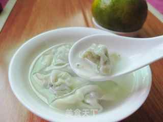 牛肉青菜馄饨的做法