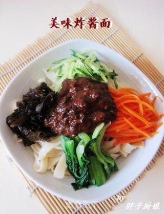 美味炸酱面的做法