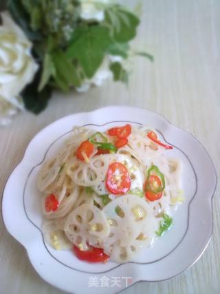 姜米莲菜的做法