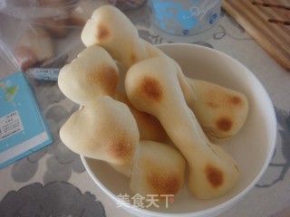 骨头面包的做法