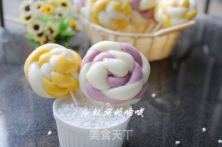 棒棒糖花卷的做法