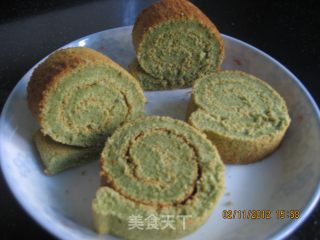 抹茶蛋卷的做法