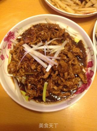 京酱肉丝的做法