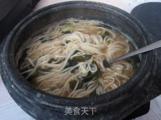 石锅酱汤面的做法