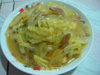 猪肉白菜炖粉条的做法