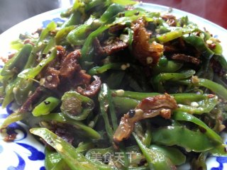 青椒炒腊肉的做法