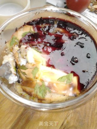 蓝莓芝士山药焗饭