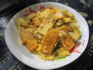 鸡蛋溜豆腐的做法