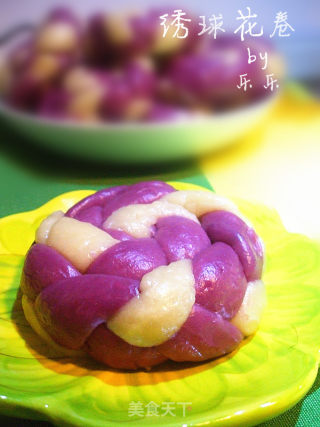 绣球花卷的做法