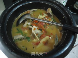 酸汤黄鸭叫的做法