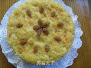 南瓜豆渣发糕的做法