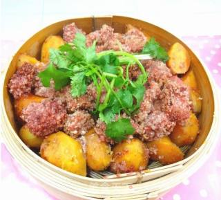 五香口水粉蒸肉的做法