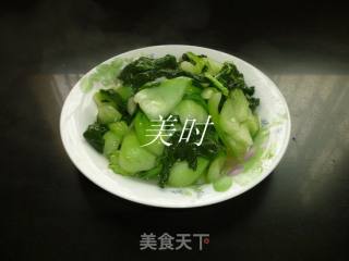 清炒小白菜的做法
