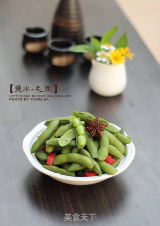 盐水毛豆的做法
