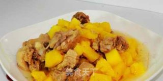 菠萝鸭肉的做法