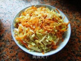 素食小炒——胡萝卜菜丝的做法