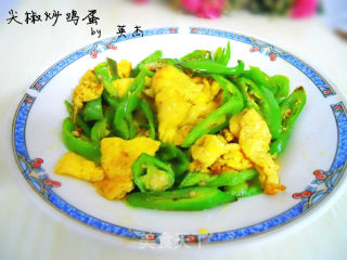 辣椒炒鸡蛋的做法