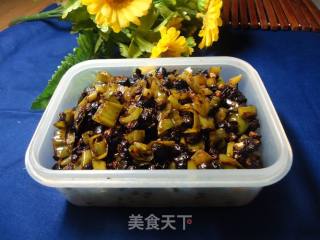 香辣美味的饭遭殃之——青椒豆豉辣酱的做法