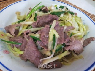 九王炒肉片的做法