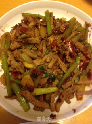 干煸牛肉的做法