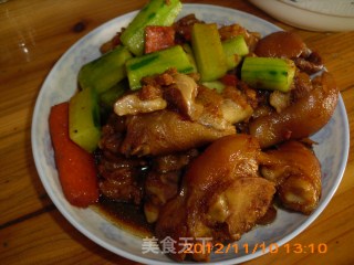 蜜汁猪蹄的做法