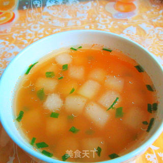 豆浆创意食谱----胡萝卜冬瓜汤的做法