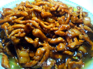 京酱肉丝的做法