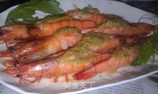 蒜蓉开背虾的做法