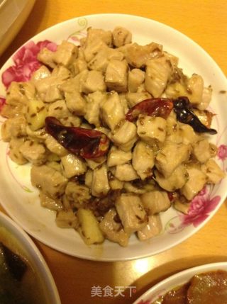 孜然肉丁的做法
