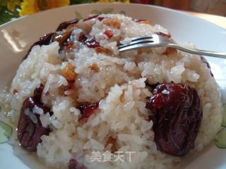 蜜汁八宝饭的做法
