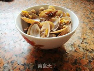 香炒花蛤的做法