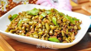 鸭肠酸豆角的做法