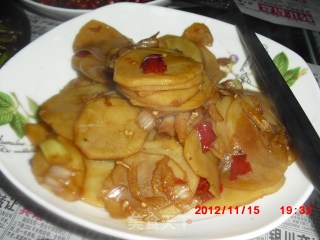 鲜香土豆片的做法