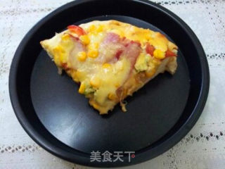 田园培根披萨的做法