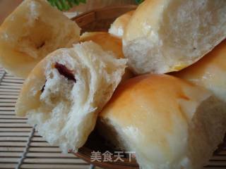 非常松软的——酸奶蔓越莓小面包的做法