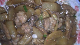 萝卜肉香的做法