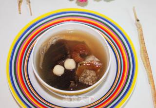 膨鱼腮海龙瘦肉汤的做法