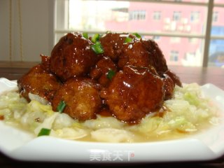 醋溜肉丸子的做法