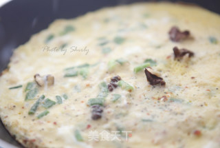 坚果香葱鸡蛋饼的做法