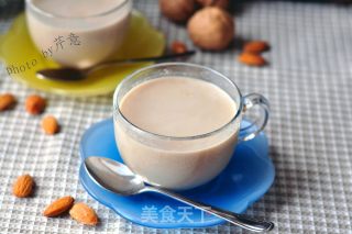 杏仁核桃露的做法