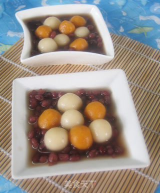 红豆汤圆的做法
