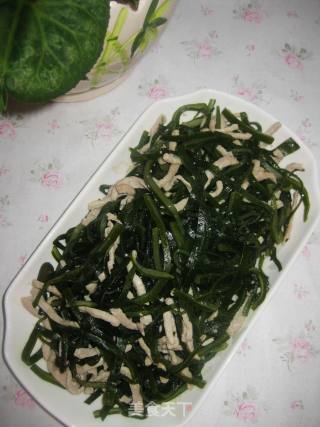 肉炒海带丝的做法