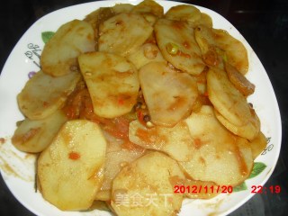 西红柿炒土豆的做法