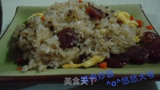 腊肠炒饭的做法