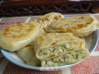白菜肉末馅饼的做法